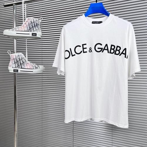 Dolce &amp; Gabbana D&amp;G T-Shirts Short Sleeved For Men #1103345 $60.00 USD, Wholesale Replica Dolce &amp; Gabbana D&amp;G T-Shirts