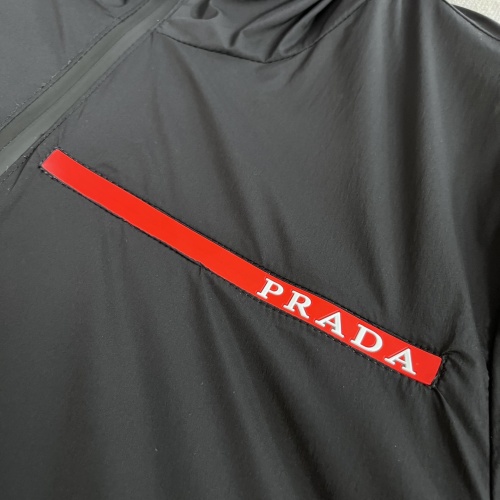 Replica Prada New Jackets Long Sleeved For Men #1103355 $122.00 USD for Wholesale