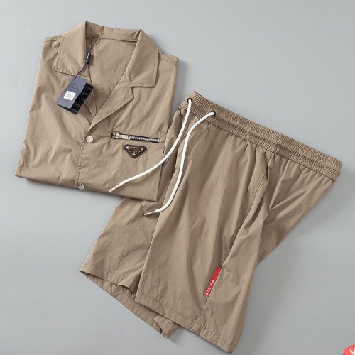 Replica Prada Tracksuits Short Sleeved For Men #1103407 $108.00 USD for Wholesale