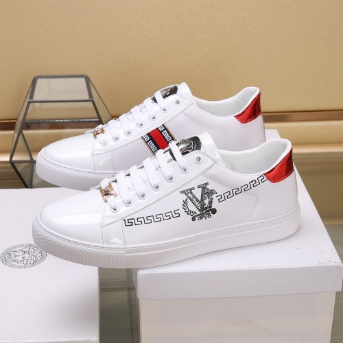 Replica Versace Casual Shoes For Men #1103417 $80.00 USD for Wholesale