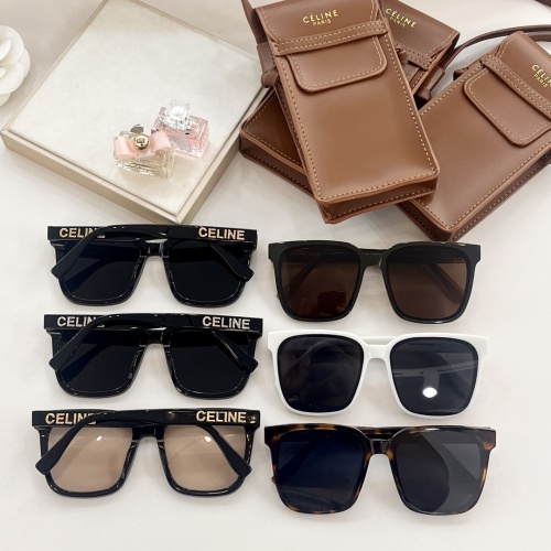 Replica Celine AAA Quality Sunglasses #1103605 $60.00 USD for Wholesale