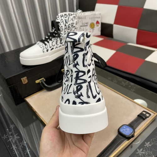 Replica D&G High Top Shoes For Men #1103629 $82.00 USD for Wholesale