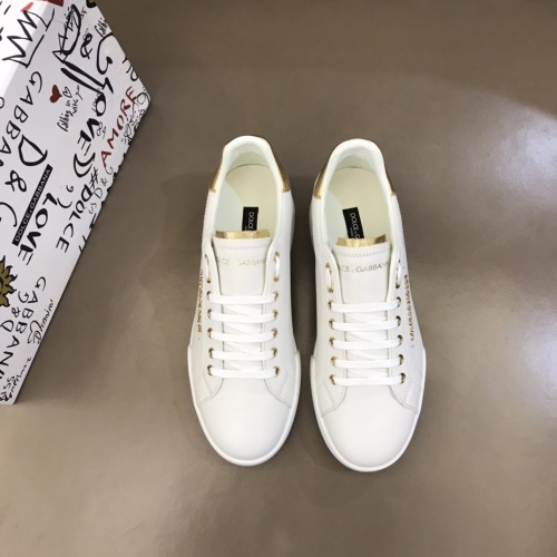 Replica Dolce & Gabbana D&G Casual Shoes For Men #1104130 $76.00 USD for Wholesale