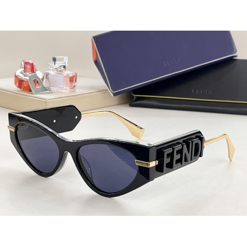 Fendi AAA Quality Sunglasses #1104623 $72.00 USD, Wholesale Replica Fendi AAA Quality Sunglasses