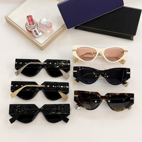 Replica Fendi AAA Quality Sunglasses #1104623 $72.00 USD for Wholesale