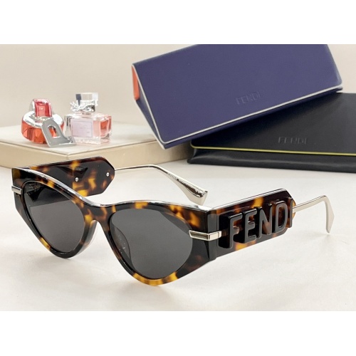 Fendi AAA Quality Sunglasses #1104624 $72.00 USD, Wholesale Replica Fendi AAA Quality Sunglasses
