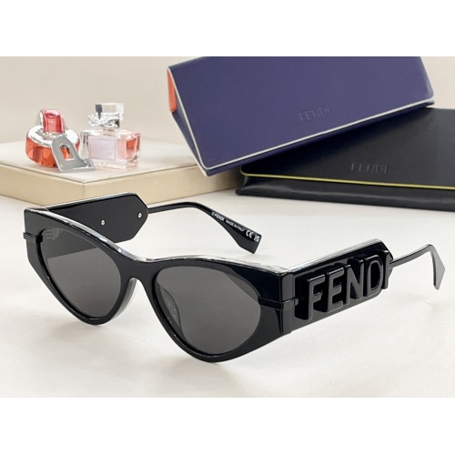 Fendi AAA Quality Sunglasses #1104627 $72.00 USD, Wholesale Replica Fendi AAA Quality Sunglasses