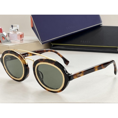 Fendi AAA Quality Sunglasses #1104629 $72.00 USD, Wholesale Replica Fendi AAA Quality Sunglasses