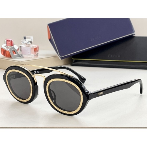 Fendi AAA Quality Sunglasses #1104630 $72.00 USD, Wholesale Replica Fendi AAA Quality Sunglasses