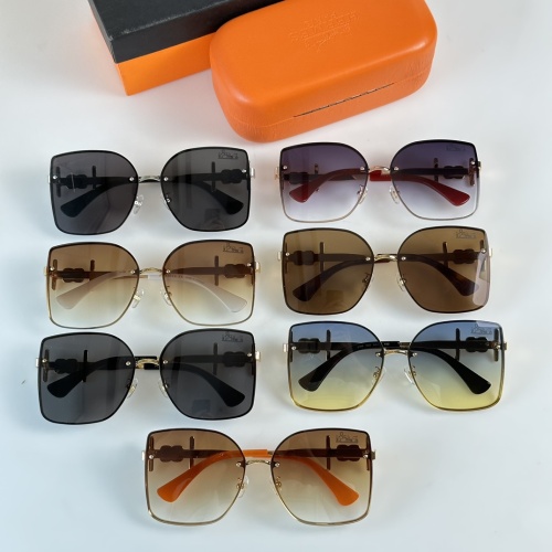 Replica Hermes AAA Quality Sunglasses #1104768 $64.00 USD for Wholesale