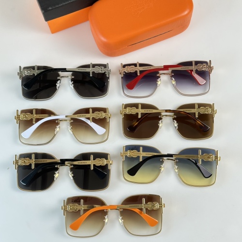 Replica Hermes AAA Quality Sunglasses #1104768 $64.00 USD for Wholesale