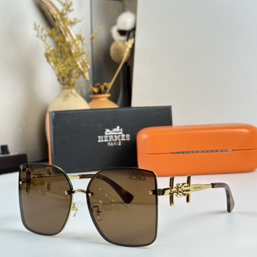 Hermes AAA Quality Sunglasses #1104770