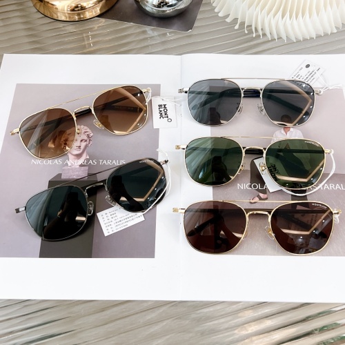 Replica Montblanc AAA Quality Sunglasses #1104867 $60.00 USD for Wholesale