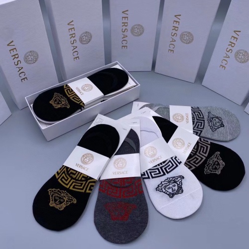 Replica Versace Socks #1104875 $29.00 USD for Wholesale