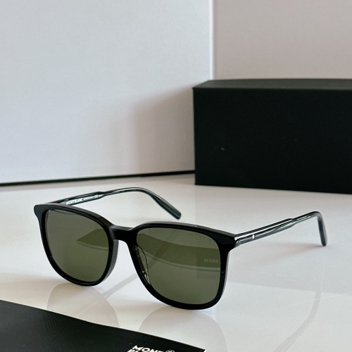 Montblanc AAA Quality Sunglasses #1104876 $60.00 USD, Wholesale Replica Montblanc AAA Quality Sunglasses