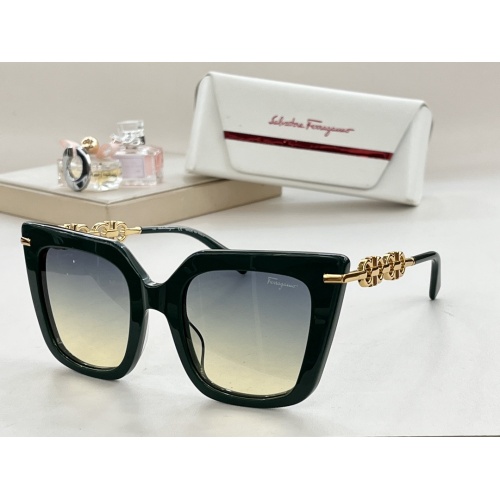 Salvatore Ferragamo AAA Quality Sunglasses #1105009 $60.00 USD, Wholesale Replica Salvatore Ferragamo AAA Quality Sunglasses
