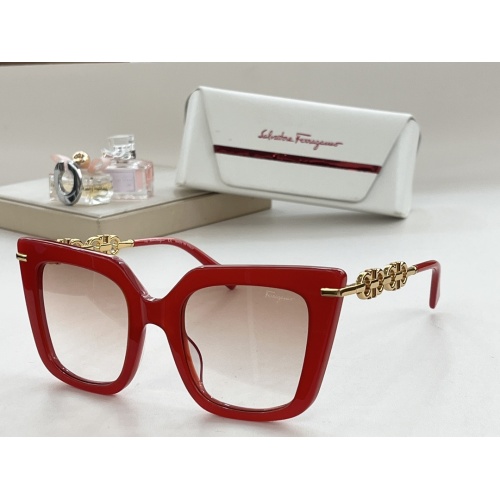 Salvatore Ferragamo AAA Quality Sunglasses #1105010 $60.00 USD, Wholesale Replica Salvatore Ferragamo AAA Quality Sunglasses