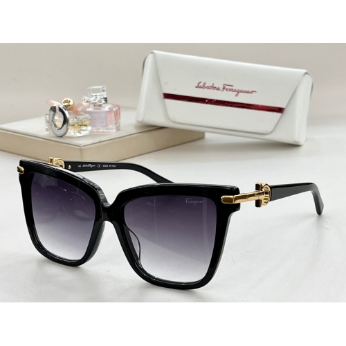 Salvatore Ferragamo AAA Quality Sunglasses #1105015 $60.00 USD, Wholesale Replica Salvatore Ferragamo AAA Quality Sunglasses