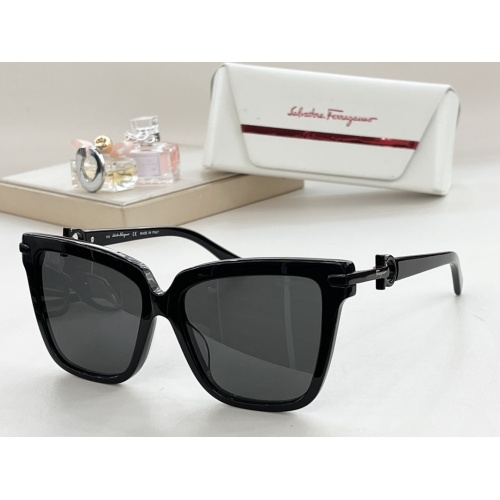 Salvatore Ferragamo AAA Quality Sunglasses #1105018 $60.00 USD, Wholesale Replica Salvatore Ferragamo AAA Quality Sunglasses