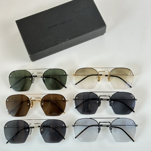 Replica Yves Saint Laurent YSL AAA Quality Sunglasses #1105072 $60.00 USD for Wholesale