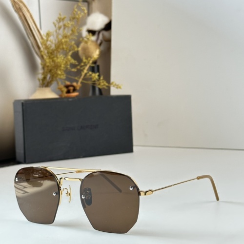 Yves Saint Laurent YSL AAA Quality Sunglasses #1105073 $60.00 USD, Wholesale Replica Yves Saint Laurent YSL AAA Quality Sunglasses