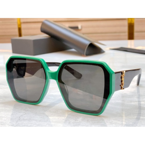 Yves Saint Laurent YSL AAA Quality Sunglasses #1105088 $60.00 USD, Wholesale Replica Yves Saint Laurent YSL AAA Quality Sunglasses