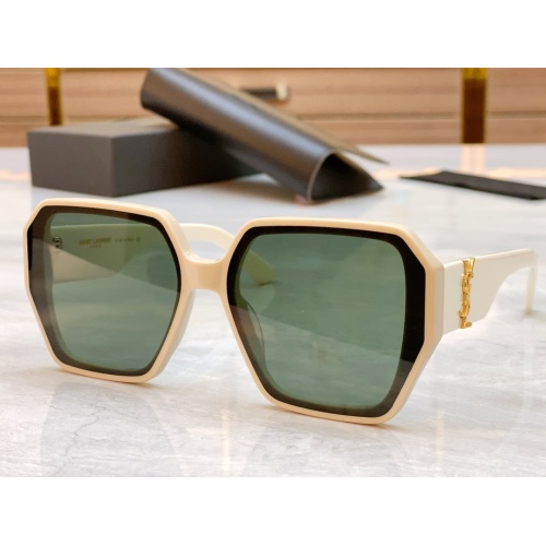 Yves Saint Laurent YSL AAA Quality Sunglasses #1105089 $60.00 USD, Wholesale Replica Yves Saint Laurent YSL AAA Quality Sunglasses
