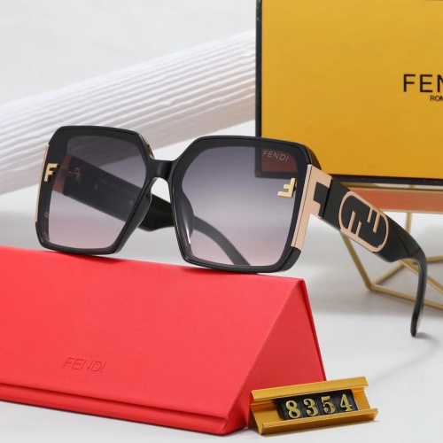 Fendi AAA Quality Sunglasses #1105844 $24.00 USD, Wholesale Replica Fendi Sunglasses