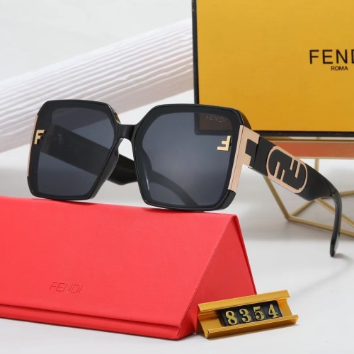 Fendi AAA Quality Sunglasses #1105845 $24.00 USD, Wholesale Replica Fendi Sunglasses