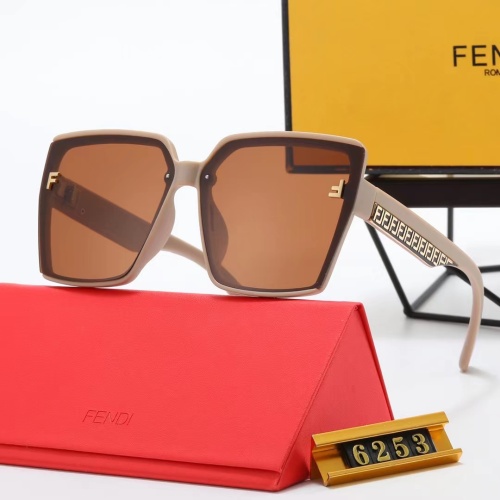 Fendi AAA Quality Sunglasses #1105852 $24.00 USD, Wholesale Replica Fendi Sunglasses