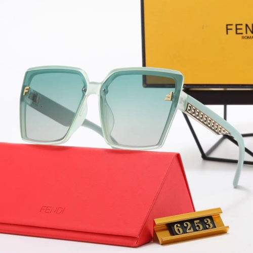 Fendi AAA Quality Sunglasses #1105853 $24.00 USD, Wholesale Replica Fendi Sunglasses