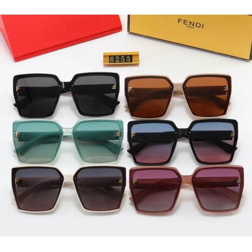 Replica Fendi AAA Quality Sunglasses #1105853 $24.00 USD for Wholesale