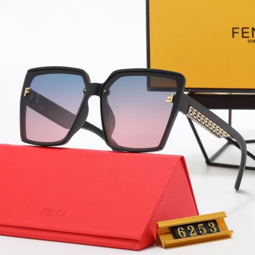 Fendi AAA Quality Sunglasses #1105855 $24.00 USD, Wholesale Replica Fendi Sunglasses