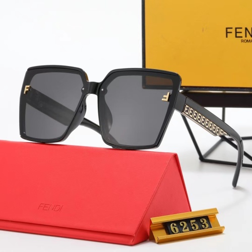 Fendi AAA Quality Sunglasses #1105857 $24.00 USD, Wholesale Replica Fendi Sunglasses