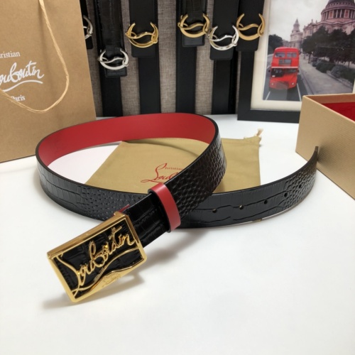 Replica Christian Louboutin CL AAA Quality Belts #1106517 $76.00 USD for Wholesale