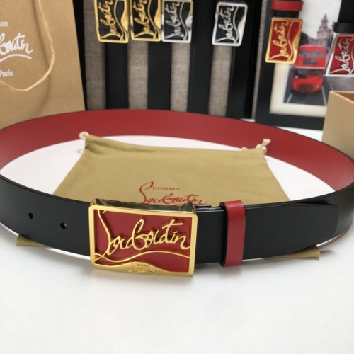 Replica Christian Louboutin CL AAA Quality Belts #1106521 $76.00 USD for Wholesale
