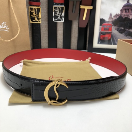 Replica Christian Louboutin CL AAA Quality Belts #1106530 $72.00 USD for Wholesale