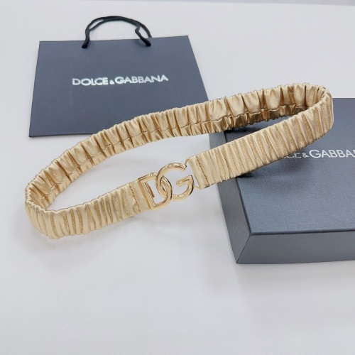 Dolce &amp; Gabbana D&amp;G AAA Quality Belts For Women #1106557 $60.00 USD, Wholesale Replica Dolce &amp; Gabbana D&amp;G AAA Quality Belts