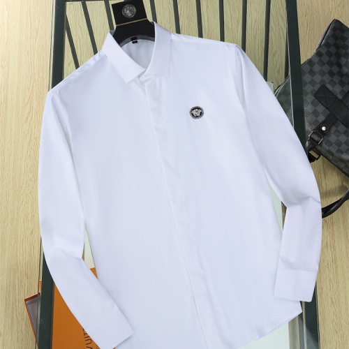 Versace Shirts Long Sleeved For Men #1106697