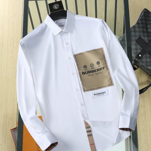 Burberry Shirts Long Sleeved For Men #1106731