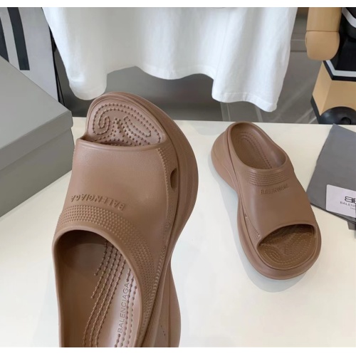 Replica Balenciaga Slippers For Women #1106980 $82.00 USD for Wholesale