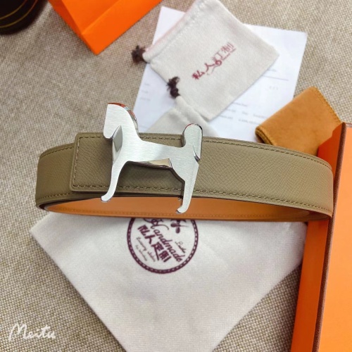 Replica Hermes AAA Quality Belts For Women #1107052 $56.00 USD for Wholesale