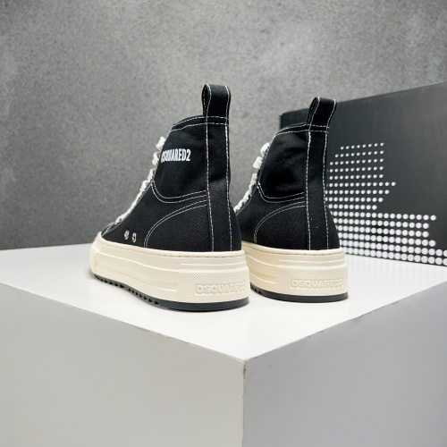 Replica Dsquared High Tops Shoes For Men #1107507 $100.00 USD for Wholesale