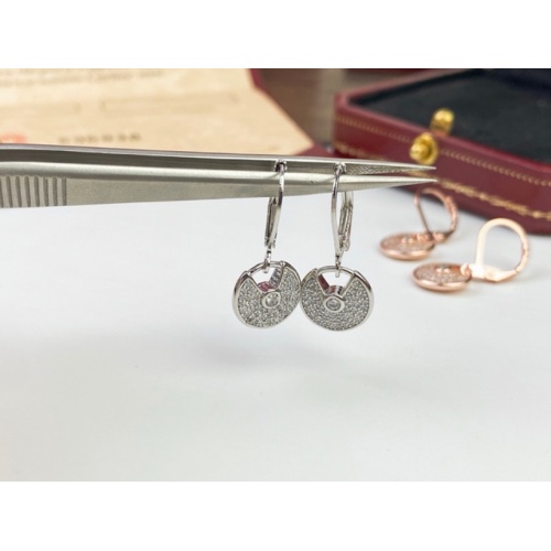 Replica Cartier Earrings For Women #1107762 $24.00 USD for Wholesale