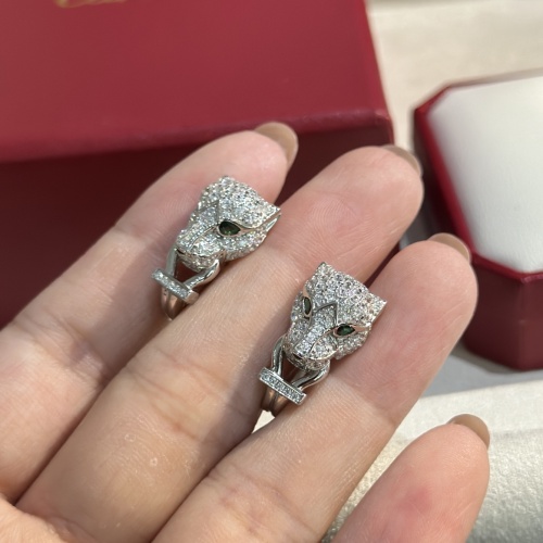 Replica Cartier Earrings For Women #1108535 $60.00 USD for Wholesale