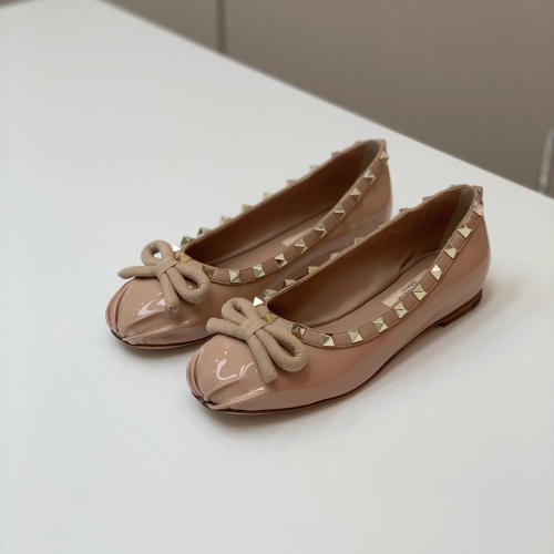 Valentino Flat Shoes For Women #1109788 $122.00 USD, Wholesale Replica Valentino Flat Shoes