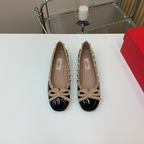 Replica Valentino Flat Shoes For Women #1109789 $122.00 USD for Wholesale