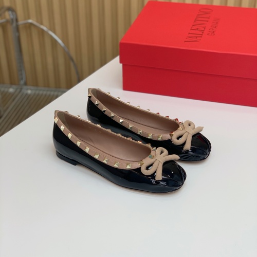 Replica Valentino Flat Shoes For Women #1109789 $122.00 USD for Wholesale