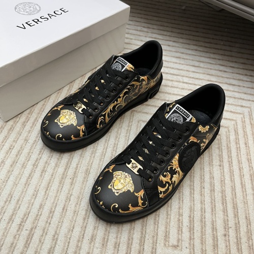 Replica Versace Casual Shoes For Men #1110186 $72.00 USD for Wholesale