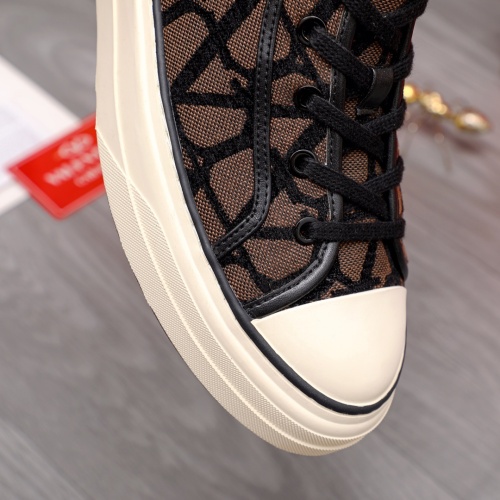 Replica Valentino High Tops Shoes For Men #1110284 $85.00 USD for Wholesale